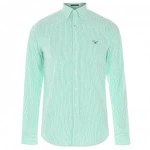 Gant Gant Long Sleeve Pop Stripe Shirt - Green 355