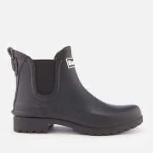 Barbour Womens Wilton Chelsea Boots - Black - UK 6