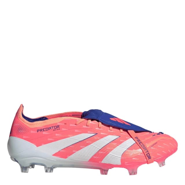adidas Predator Elite Fold-Over Tongue Firm Ground Football Boots Orange/White male 6 (39.3)