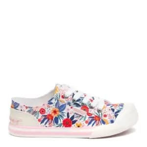 Rocket Dog Jazzin Bright Floral Trainers