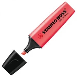 Stabilo Boss Highlighter - Fluorescent Red