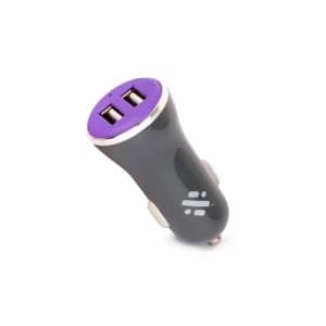 Swipe Auto 2 - Dual Car Charger - Purple