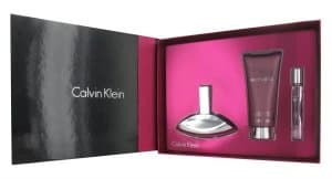 Calvin Klein Euphoria 50ml Eau de Parfum Gift Set 100ml Body Lotion, 10ml Rollerball for Her