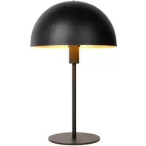 Lucide SIEMON - Table Lamp - Ø25cm - 1xE14 - Black