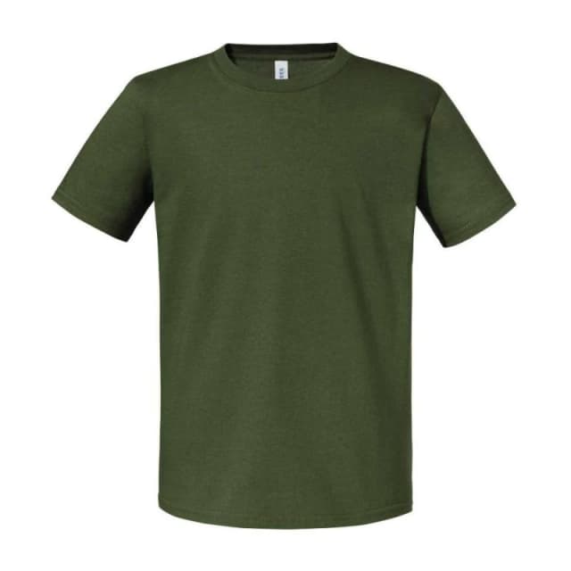 JERZEES Premium T-Shirt in Green Size: 12-13 Years Green Unisex 12-13 Years