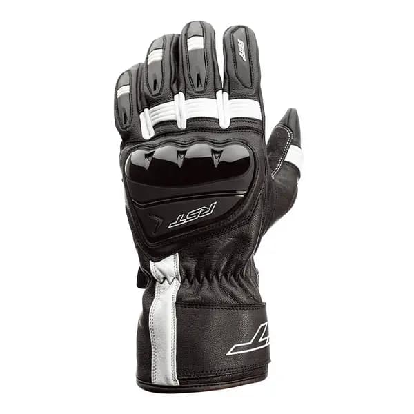 RST Pilot Gloves Black White Size 10