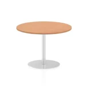 Italia Poseur Table Round 1000 Top 725 High Oak