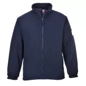 Modaflame Mens Flame Resistant Antistatic Fleece Navy M