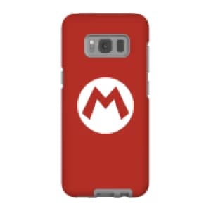 Nintendo Super Mario Mario Logo Phone Case - Samsung S8 - Tough Case - Gloss