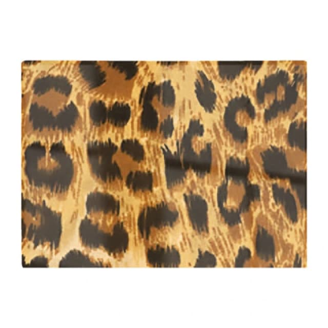 Warren Reed Designer Wild Animal Pattern Glass Chopping Board