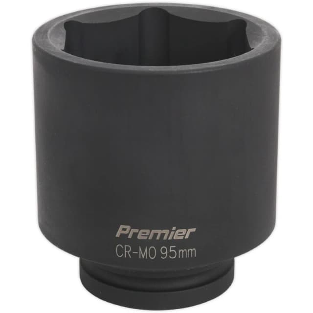 Loops 95mm Forged Deep Impact Socket - 1" Sq Drive - Chromoly Wrench Socket Multi