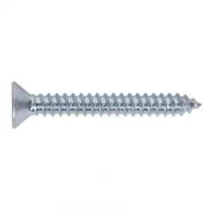 Self Tapping Screw 4.8 X 38MM Countersunk Pozi DIN 7982 Pack of 100