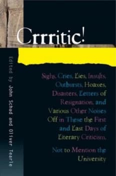 Crrritic by John Schad Paperback