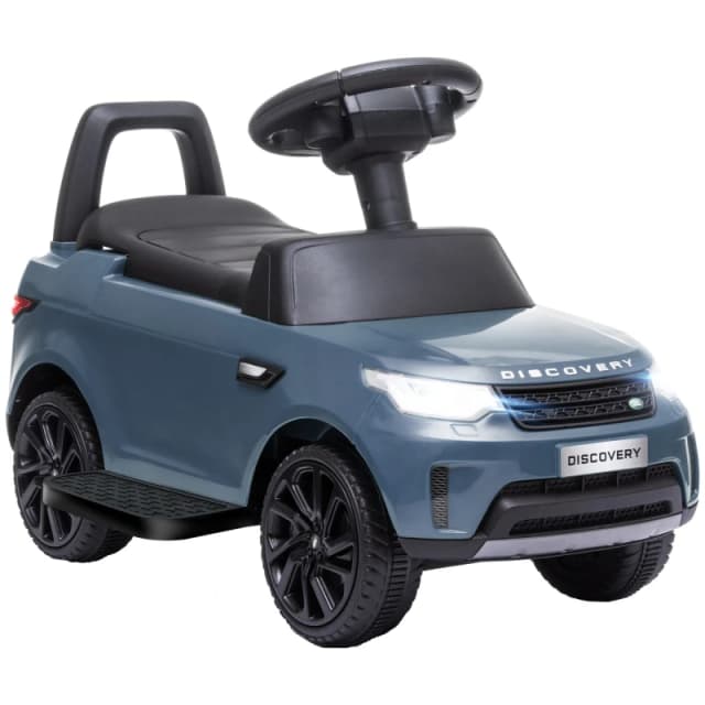 AIYAPLAY White Land Rover Licensed Kids Electric Ride On Car Sliding Car - Blue TJ Hughes 5056725596835
