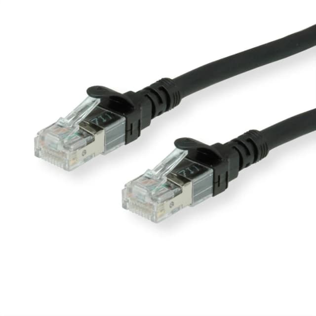 ROLINE 21152754 networking cable Black 1.5 m Cat6a U/UTP (UTP)