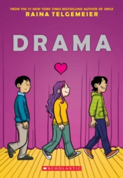 drama a graphic novel 9781338801897