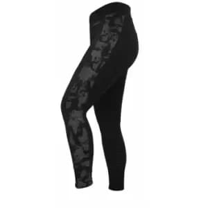Whitaker - Womens/Ladies Sydney Reflective Horse Riding Tights (xs) (Black) - Black