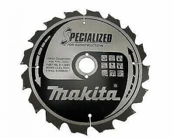 Makita SPECIALIZED Construction Wood Cutting Saw Blade 235mm 16T 30mm