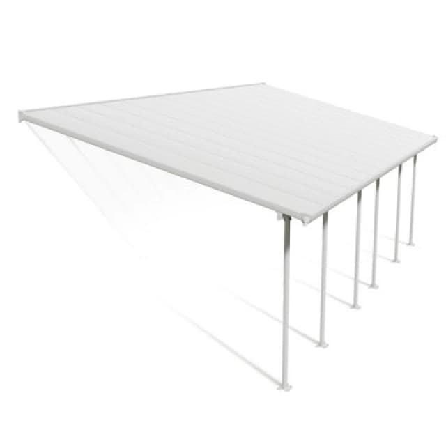 Palram - Canopia Palram Canopia Feria 4 x 8.5m Patio Cover White Clear