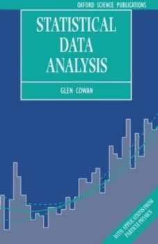 Statistical data analysis by Glen Cowan