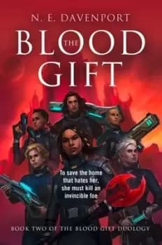 The blood gift - N. E. Davenport - Paperback - Used