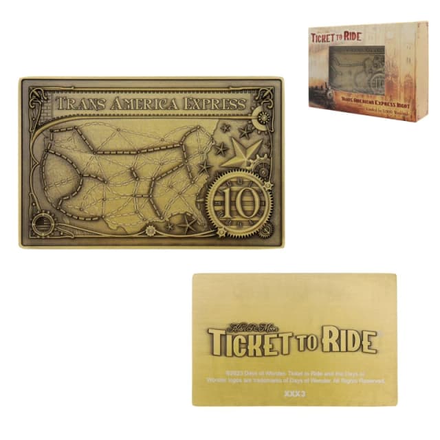 Ticket to Ride Trans America Express Ingot Metallics unisex