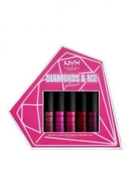 Nyx Professional Makeup Diamonds & Ice Please Soft Matte Lip Cream Liquid Lip Stick Vault