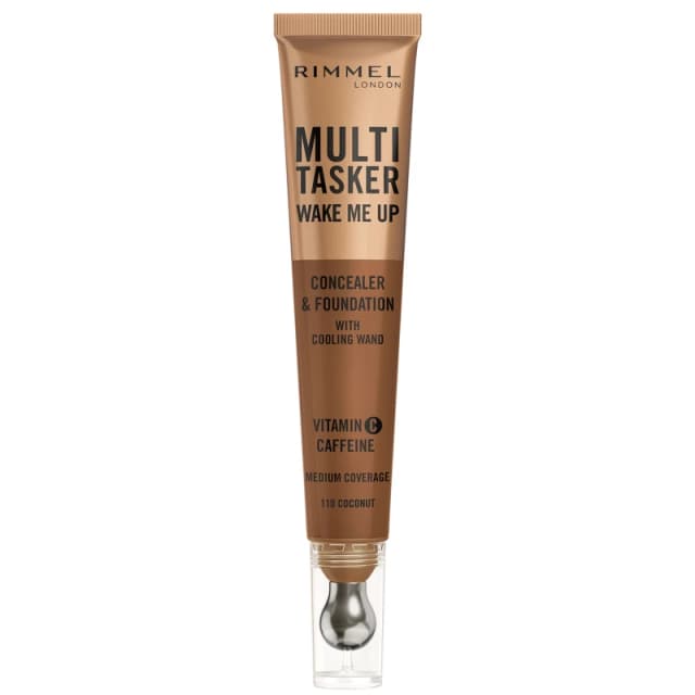 Rimmel Multi-Tasker Wake Me Up Foundation and Concealer 20ml (Various Shades) - 110 Warm Coconut