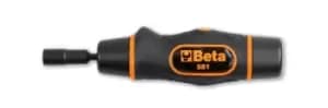 Beta Tools 581 1.2-6Nm Slip-Torque Driver Accuracy: ±6% Non-graduated for RH Use