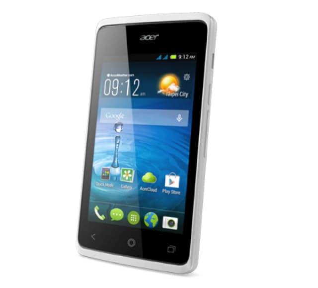 Acer Liquid Z200 10.2cm (4") Single SIM Android 4.4 0.5 GB 4 GB