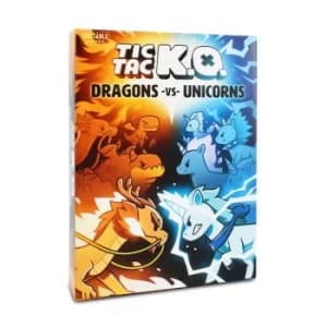 Tic Tac KO: Dragons vs Unicorns Card Game
