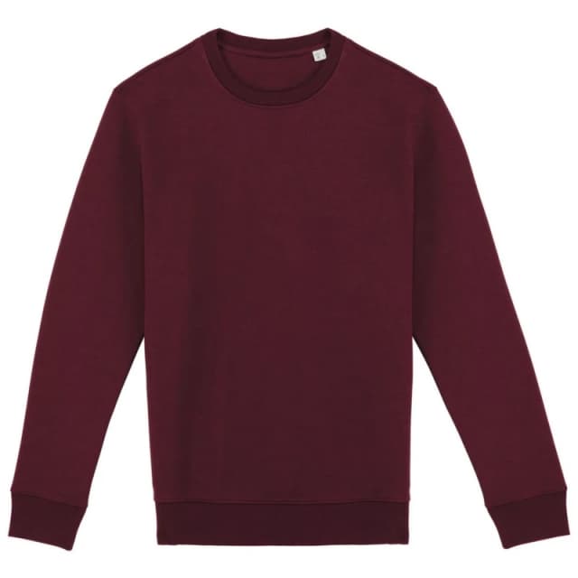 Native Spirit Mens Crew Neck Sweatshirt in Red Size: 2XS Red Male 2XS