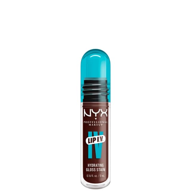 NYX Lip I.V. Hydrating Gloss Stain Mocha Me Wet 5 ml