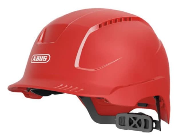Abus SCATOR Vented Safety Helmet Red 41397
