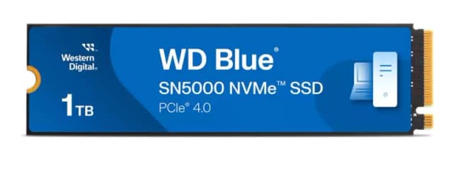 WD Blue SN5000 1TB M.2 PCIe 4.0 NVMe SSD/Solid State Drive