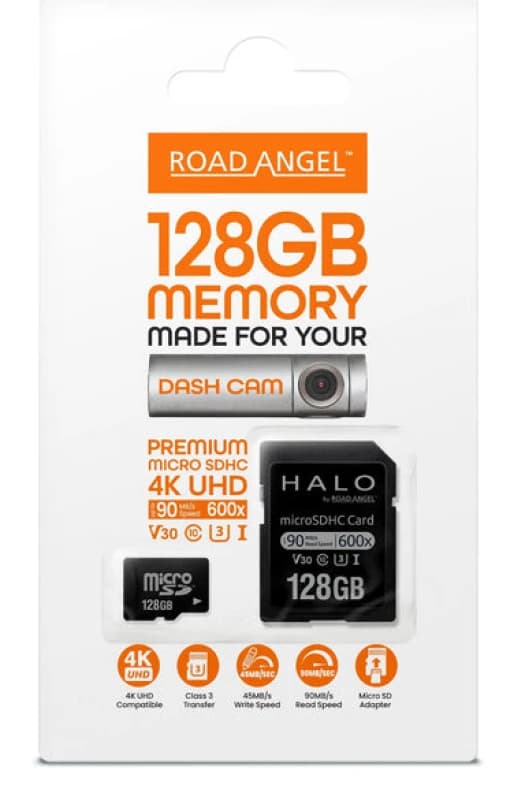 ROAD ANGEL RSD128 Halo Premium Dash Cam microSDHC Memory Card - 128GB 5060801411875