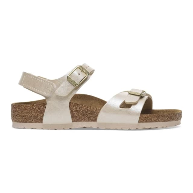 Birkenstock Sandals Birkenstock Rio AS Birko-Flor Blanc Unisex 37 Etroit