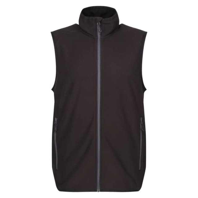 Regatta Professional Mens Fleece Gilet in Black Size: Small Black Male S