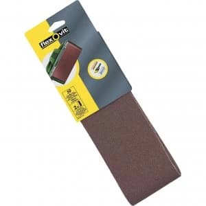 Flexovit Sanding Belts 100 x 610mm Assorted Grit Pack of 6