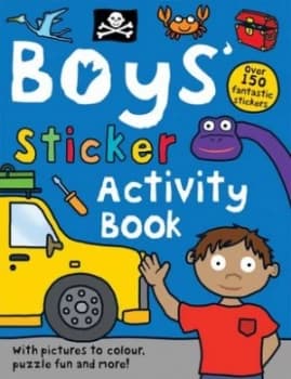 Boys Sticker Activity Book by Roger Priddy Paperback