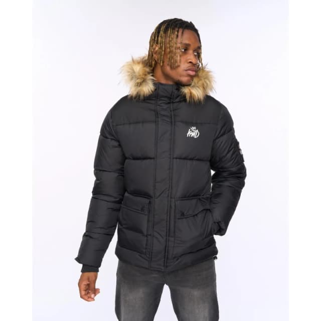 Kings Will Dream Curvlay Parka Jacket Black male S