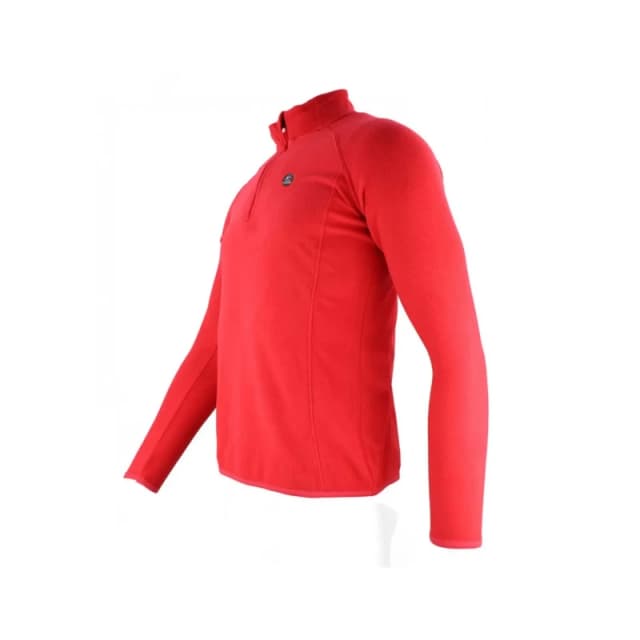 1/2 zip hooded fleece Peak Mountain Rouge Male 2XL