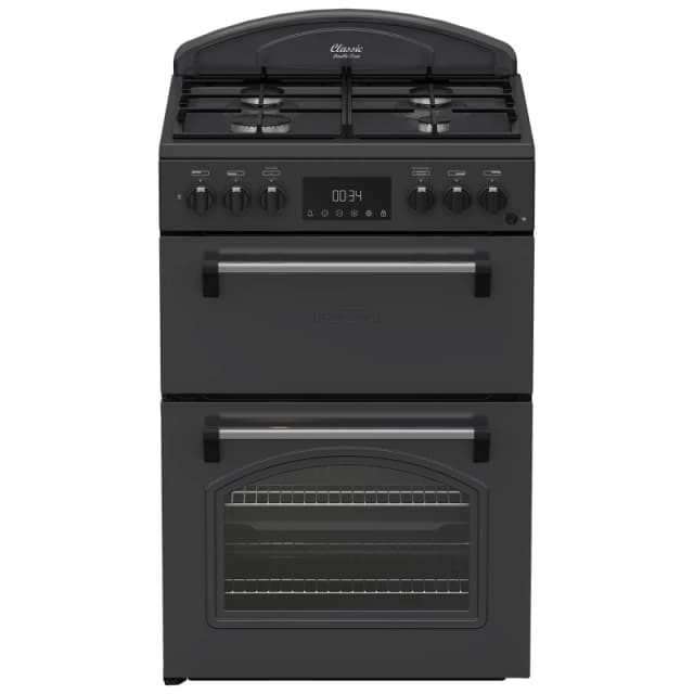 Leisure CLB60FCA 60cm Freestanding Dual Fuel Cooker - Anthracite - A Rated