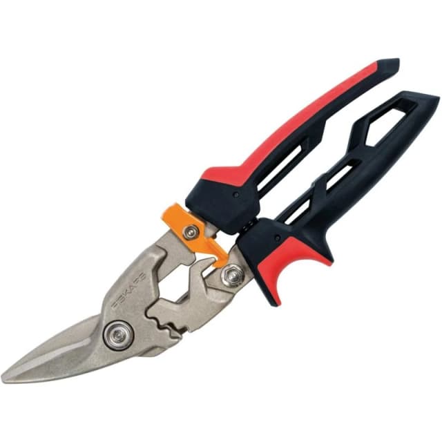 Fiskars 1027209 PowerGear Aviation Snips Left Cut 250mm 10" FSK1027209 - Fiskars FIS-1027209
