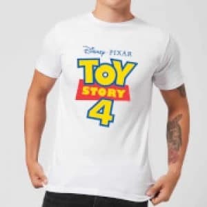 Toy Story 4 Logo Mens T-Shirt - White - 3XL