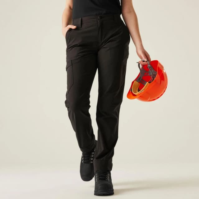 Regatta Womens Pro Action Stretch Trousers Black female 8 R