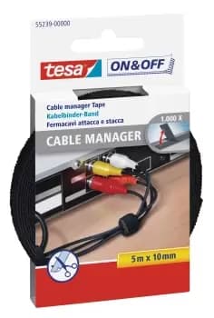 TESA 55239 cable tie Black
