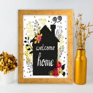 AC450511366 Multicolor Decorative Framed MDF Painting