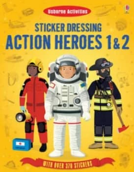 Sticker Dressing Action Heroes 1 and 2 by Megan Cullis Paperback