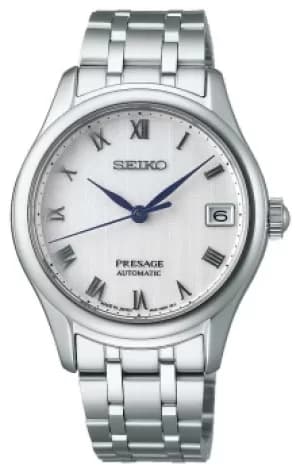 Seiko SRPF49J1 Womens Presage Japanese Zen Garden White Watch